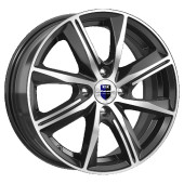 Диски КиК 7,0\R16 5*114.3 ET50 d66.1 Алмаз черный Диски КиК 7,0\R16 5*114.3 ET50 d66.1 Алмаз черный