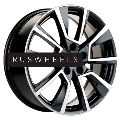Диски Khomen Wheels 7x18/5x114,3 ET40 D66,1 KHW1802 (Qashqai) Black-FP