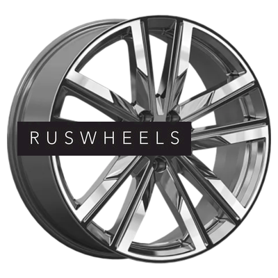 Диски Premium Series 8x20/5x112 ET27 D66,6 КР014 (BMW X3) Diamond Gloss Graphite