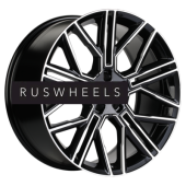 Диски Khomen Wheels 9,5x21/5x120 ET45,5 D62,5 KHW2101 (Li 7/9) Black-FP