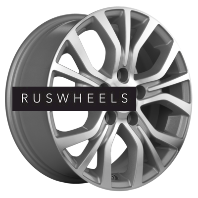 Диски Khomen Wheels 6,5x16/5x114,3 ET45 D54,1 KHW1608 (Geely Coolray) F-Silver-FP Диски Khomen Wheels 6,5x16/5x114,3 ET45 D54,1 KHW1608 (Geely Coolray) F-Silver-FP