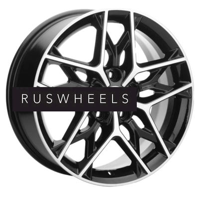 Диски Khomen Wheels 7x17/5x108 ET50 D63,35 KHW1709 (Ford C-Max) Black-FP