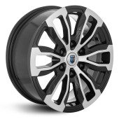 Диски КиК 7.5\R18 6*139.7 ET38 d67.1 Алмаз черный Диски КиК 7.5\R18 6*139.7 ET38 d67.1 Алмаз черный