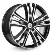 Диски КиК  Атлас (КС661)  8,5\R20 5*112 ET45  d57,1  Алмаз черный  [34732]