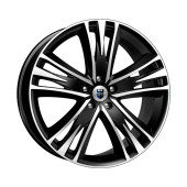 Диски КиК 8.5\R20 5*114.3 ET35 d67.1 Алмаз черный