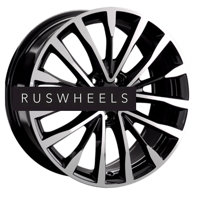 Диски Replay 8x18/5x114,3 ET30 D60,1 LX211 BKF (конус, C570)