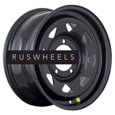 Диски Off-Road Wheels 8x16/5x139,7 ET-25 D110 УАЗ (треуг. мелкий) Черный