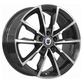 Диски КиК  Меренге (КС902)  7,5\R17 5*115 ET40  d70,2  Алмаз черный  [75871]