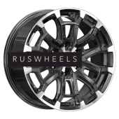 Диски СКАД 8x18/6x139,7 ET25 D106,1 Авилис (КЛ374) Алмаз