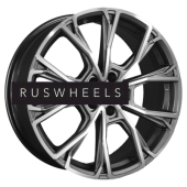 Диски Khomen Wheels 7,5x19/5x108 ET38 D60,1 KHW1907 (Jetour X70/X90 Plus) Gray-FP