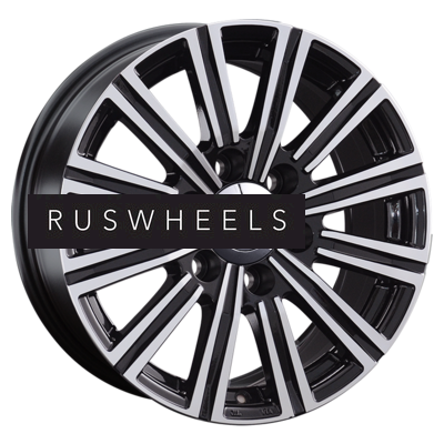 Диски Replay 7,5x17/6x139,7 ET38 D67,1 MI148 BKF (пш)