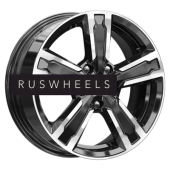 Диски КИК 6,5x16/5x100 ET38 D57,1 Оклахома (КС998) Алмаз черный Диски КИК 6,5x16/5x100 ET38 D57,1 Оклахома (КС998) Алмаз черный