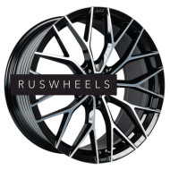 Диски INCH 9x21/5x114,3 ET43 D67,1 GA8532 Gloss Black Machined Face (ZJH) FlowForming