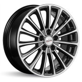 Диски Xtrike 7,0\R17 5*100 ET38 d57.1 BK/FP