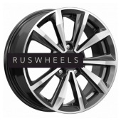 Диски КИК 6,5x16/5x112 ET43 D57,1 КС974 Алмаз черный