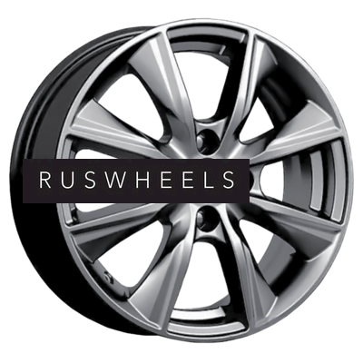 Диски СКАД 6x15/4x100 ET35 D67,1 Порту (КЛ321) Графит