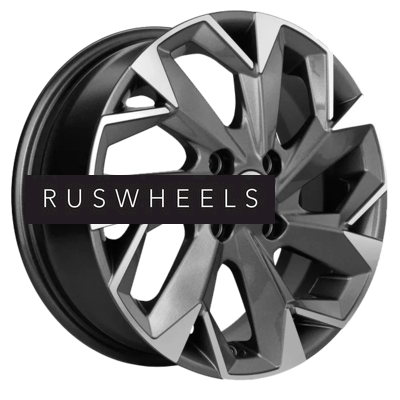 Диски Khomen Wheels 6x15/4x100 ET46 D54,1 KHW1508 (Rio/Solaris) Gray-FP