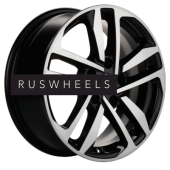 Диски Khomen Wheels 6,5x16/5x112 ET50 D57,1 KHW1612 (Octavia A5/Golf/Jetta) Black-FP Диски Khomen Wheels 6,5x16/5x112 ET50 D57,1 KHW1612 (Octavia A5/Golf/Jetta) Black-FP