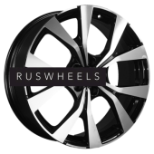Диски Khomen Wheels 7x19/5x114,3 ET35 D67,1 KHW1906 (JAC JS6) Black-FP Диски Khomen Wheels 7x19/5x114,3 ET35 D67,1 KHW1906 (JAC JS6) Black-FP