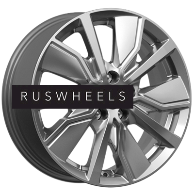 Диски КИК 6,5x16/5x100 ET38 D57,1 Гамбит (КС961) Дарк платинум