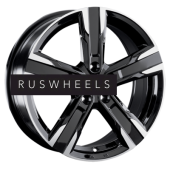 Диски Replay 7,5x19/5x114,3 ET35 D60,1 TY362 BKF (конус, C570)