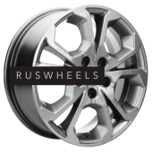 Диски Khomen Wheels 6,5x17/5x114,3 ET45 D54,1 KHW1711 (Coolray) Gray Диски Khomen Wheels 6,5x17/5x114,3 ET45 D54,1 KHW1711 (Coolray) Gray