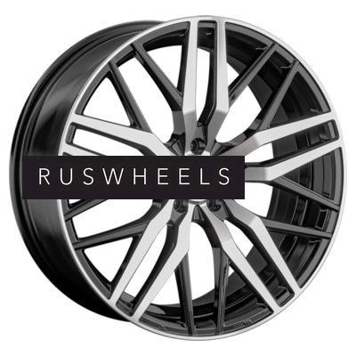 Диски Replay 8,5x20/5x108 ET36 D65,1 CHR105 BKF (конус, C570)