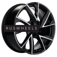 Диски Khomen Wheels 7x17/5x110 ET45 D67,1 KHW1714 (DFM580) Black-FP Диски Khomen Wheels 7x17/5x110 ET45 D67,1 KHW1714 (DFM580) Black-FP