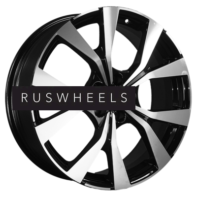 Диски Khomen Wheels 7x19/5x112 ET43 D57,1 KHW1906 (Skoda Kodiaq) Black-FP