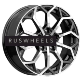 Диски iFree 6,5x16/5x108 ET47 D63,35 Спейс-Нидл (КС1000) Блэк Джек