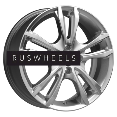 Диски КИК 6x16/4x100 ET50 D60,1 Samara-оригинал (КС866) Сильвер SK