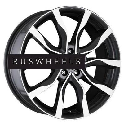 Грузовые диски MAK 8x19/5x108 ET45 D63,4 Highlands Black mirror