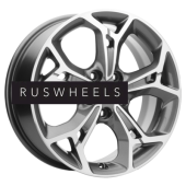 Диски Khomen Wheels 7x17/5x114,3 ET37 D66,5 KHW1702 (Jolion) Gray-FP Диски Khomen Wheels 7x17/5x114,3 ET37 D66,5 KHW1702 (Jolion) Gray-FP
