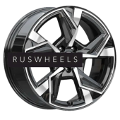 Диски КИК 7,5x18/5x114,3 ET45 D67,1 Кайан (КС1012) Алмаз черный Диски КИК 7,5x18/5x114,3 ET45 D67,1 Кайан (КС1012) Алмаз черный