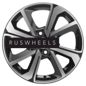 Диски Khomen Wheels 6x15/4x100 ET37 D60,1 KHW1501 (XRay) Black-FP