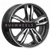 Диски iFree 6x15/4x98 ET35 D58,5 Маскот (КС870) Блэк Джек Диски iFree 6x15/4x98 ET35 D58,5 Маскот (КС870) Блэк Джек