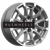 Диски СКАД 8x18/6x139,7 ET45 D95,10 Авилис (КЛ374) Алмаз графит Диски СКАД 8x18/6x139,7 ET45 D95,10 Авилис (КЛ374) Алмаз графит