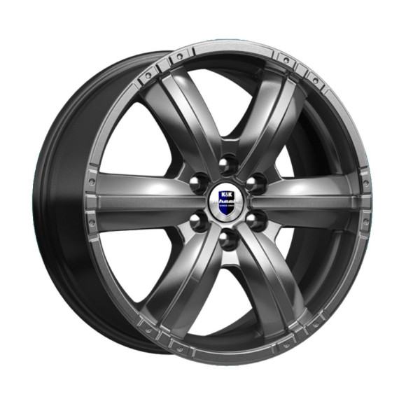 Диски КиК  Окинава (КС635)  7,5\R17 6*139,7 ET40  d92,5  Дарк платинум  [71284]