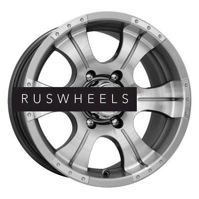 Диски КИК 8x16/6x139,7 ET0 D108,5 Байконур (КС465М) Дарк платинум Диски КИК 8x16/6x139,7 ET0 D108,5 Байконур (КС465М) Дарк платинум