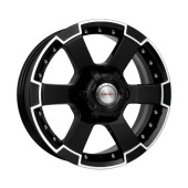 Диски КиК 7,0\R16 6*139.7 ET38 d67.1 Алмаз черный Диски КиК 7,0\R16 6*139.7 ET38 d67.1 Алмаз черный