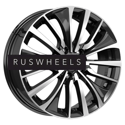 Диски КИК 6,5x17/5x112 ET38 D57,1 Flanker (КС1097) Алмаз черный Диски КИК 6,5x17/5x112 ET38 D57,1 Flanker (КС1097) Алмаз черный