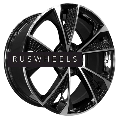 Диски PDW 8x18/5x112 ET38 D66,45 5492 Gloss Black Machine Face (PDW)