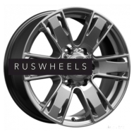 Диски КИК 7x17/6x139,7 ET38 D67,1 Севенна (КС726) Дарк платинум