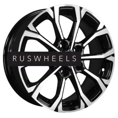 Диски Khomen Wheels 6,5x16/5x110 ET46 D63,3 KHW1605 (Changan CS35 Plus) Black-FP