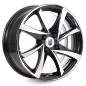 Диски КиК 6.5\R15 4*98 ET35 d58.5 Алмаз черный