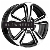 Диски КИК 6x15/4x100 ET48 D54,1 КС777 Алмаз черный