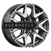 Диски КИК 7,5x18/6x139,7 ET40 D92,5 Гангут (КС1176) Алмаз черный Диски КИК 7,5x18/6x139,7 ET40 D92,5 Гангут (КС1176) Алмаз черный