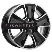 Диски Khomen Wheels 6,5x16/5x114,3 ET46 D67,1 KHW1601 (Mitsubishi) Black-FP