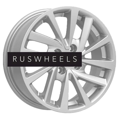 Диски K&K 6x15/4x100 ET37 D60,1 КС899 Сильвер