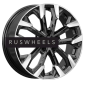 Диски КИК 6,5x17/5x114,3 ET50 D67,1 Морейн (КС1046) Алмаз черный